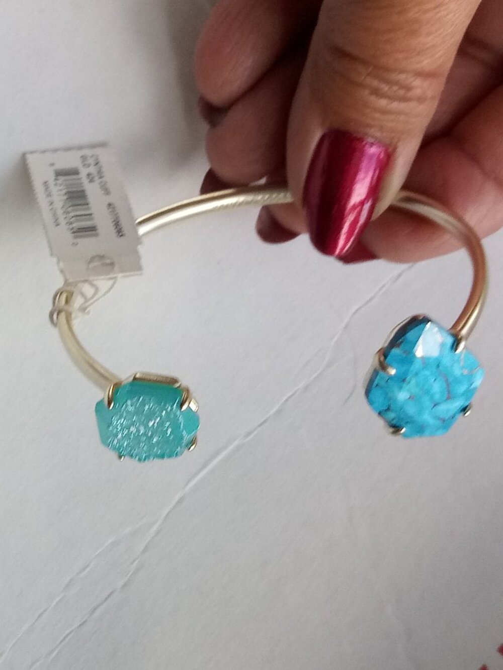 Kendra Scott Cynthia cuff blue gorgeous new with tags